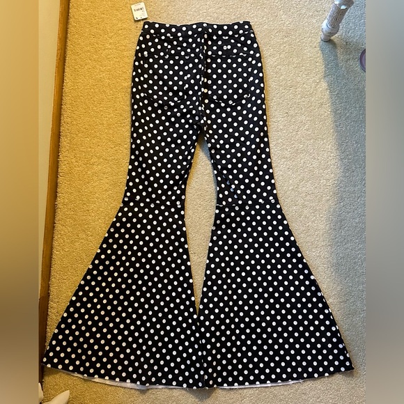 We The Free Just Float On Printed Flare Jeans - Picture 2 of 3